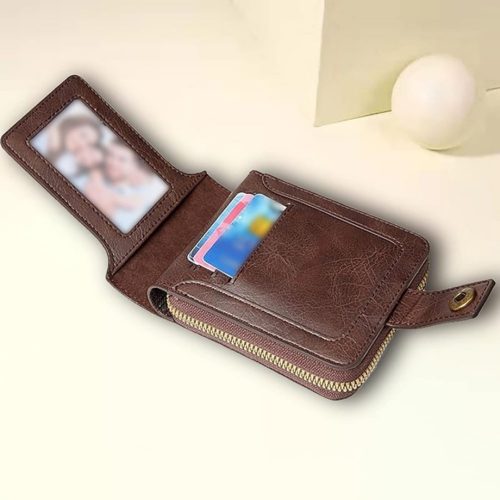 Multifunction EVGATSAUTO Brand Leather Zipper wallet - Image 8