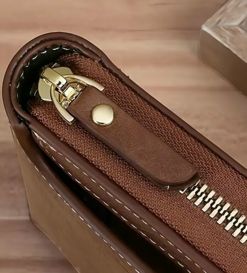 Multifunction EVGATSAUTO Brand Leather Zipper wallet - Image 9