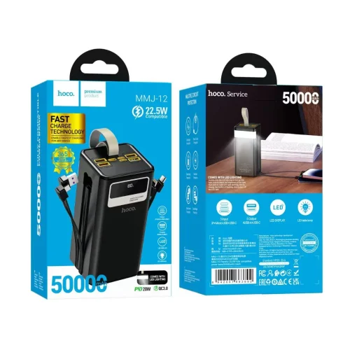 Power Bank Hoco MMJ-12 Plentiful 22.5W 50000mAh - Image 6