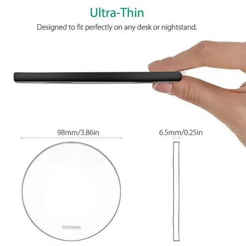 30W Wireless Fast Charging Pad And Dock Station For Android,Apple ios Device - Image 12
