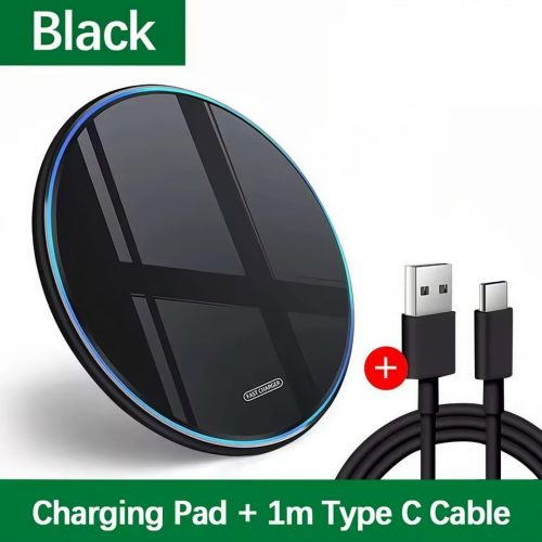 30W Wireless Fast Charging Pad And Dock Station For Android,Apple ios Device - Image 13