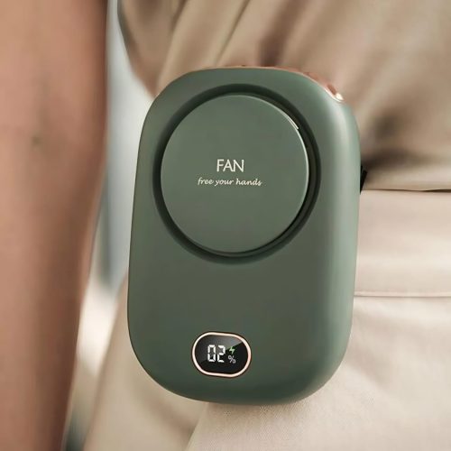 Portable Original Mini Waist Fan, Waist Clip Bladeless Neck Fan USB Rechargeable Wireless Hanging for Outdoor Travel - Image 7