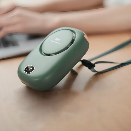 Portable Original Mini Waist Fan, Waist Clip Bladeless Neck Fan USB Rechargeable Wireless Hanging for Outdoor Travel - Image 6