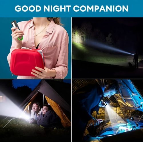 Multifunctional Keychain Waterproof Type-C LED Flashlight - Image 5