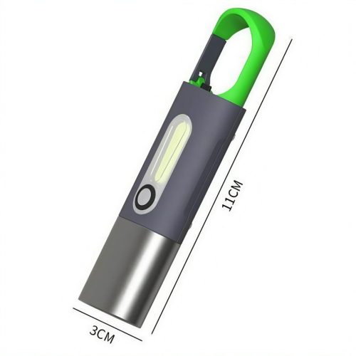 Multifunctional Keychain Waterproof Type-C LED Flashlight - Image 10