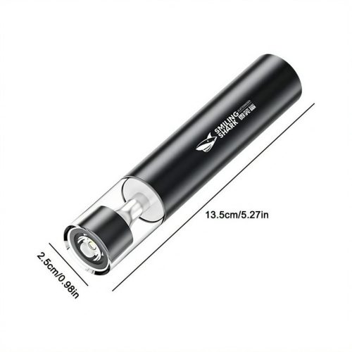 Luxury Metal Body Multi Functional 7 in1 Rechargeable Waterproof Emergency Light - Image 11