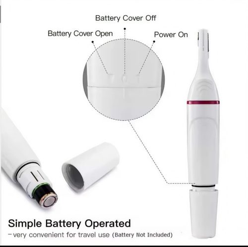 Multifunction Portable 5 in 1 Electric Epilator Painless Trimmer For Eyebrow Body Bikini Facial Hair Removal Hair Shaver For Women - Image 9
