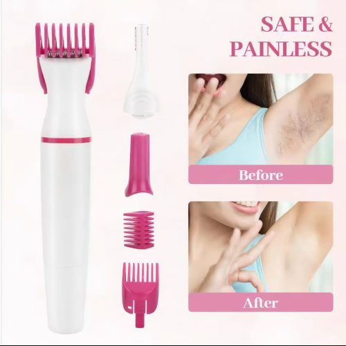 Multifunction Portable 5 in 1 Electric Epilator Painless Trimmer For Eyebrow Body Bikini Facial Hair Removal Hair Shaver For Women - Image 5