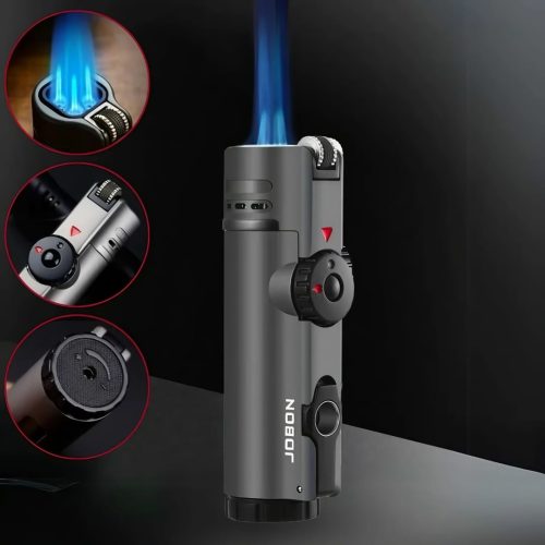 Luxury wheel ignition direct punching windproof new 4 fire direct injection with cigarette lighter - Image 7