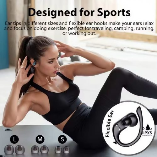 New A520 Tws BT 5.3 Hanging Ears Earhook Gym Sports Wireless Earbuds 9D Stereo Waterproof Ear Hook Headsets - Image 8