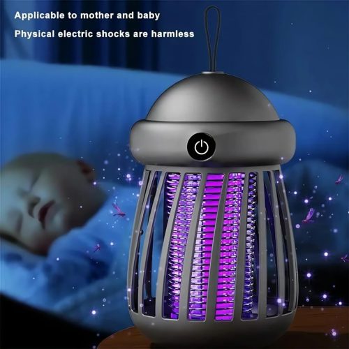 Portable USB Rechargeable Electric Shock Mosquito Killer Lamp - Image 2