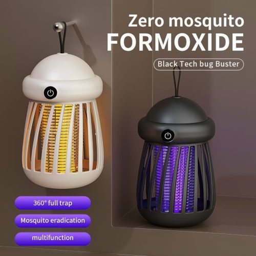 Portable USB Rechargeable Electric Shock Mosquito Killer Lamp - Image 7