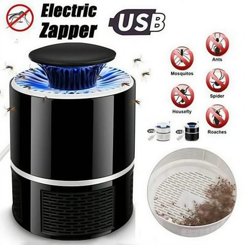 USB Electronics Mosquito Killer Trap Moth Fly Wasp LED Night Light Lamp - Image 5