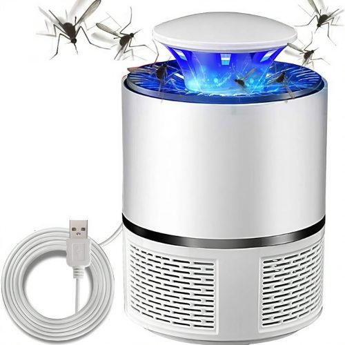 USB Electronics Mosquito Killer Trap Moth Fly Wasp LED Night Light Lamp - Image 4