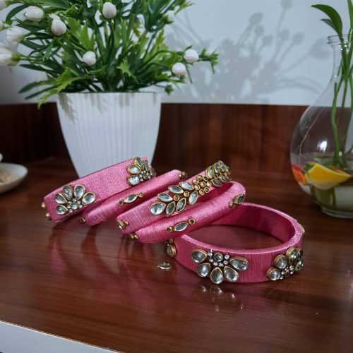 Bridal Chuda Kundan Lac Bangles For Weddings