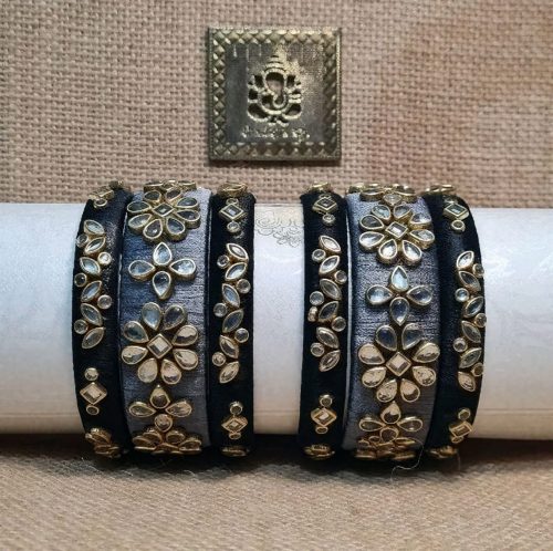 Kushals Kundan Festival Bracelet - Image 7