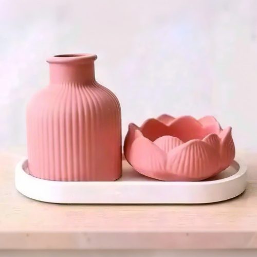 Home and living room decorative vase combo set 3 piece