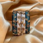 Churi Muri Kundan Festival Bracelet
