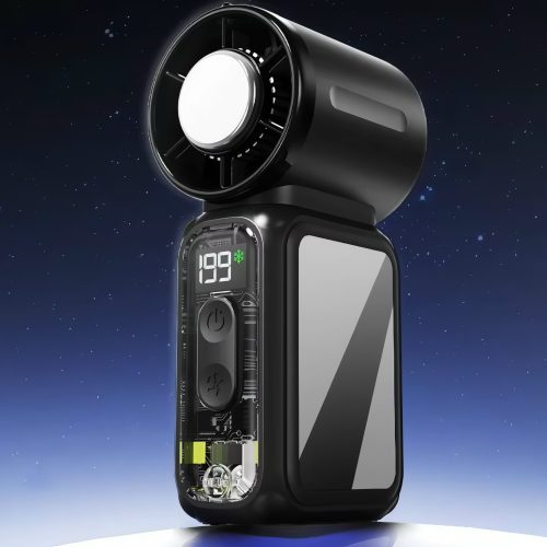 Mini Rechargeable Bladeless Fan With Cooling - Image 6