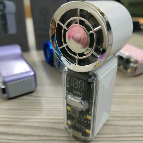 Mini Rechargeable Bladeless Fan With Cooling - Image 11
