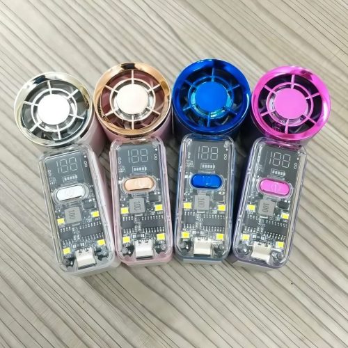 Mini Rechargeable Bladeless Fan With Cooling - Image 13