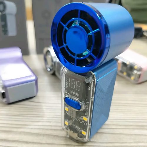 Mini Rechargeable Bladeless Fan With Cooling - Image 9