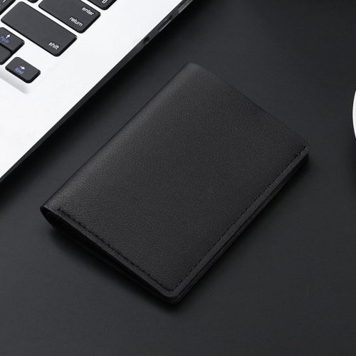 Ultra-Thin Men's And Women's Mini Leather Card Holder - Image 10