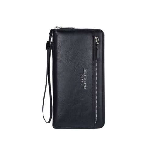 New Long Wallet Bag Soft Leather Zipper Youth Fashion And Mobile Phone Wallet - Image 9