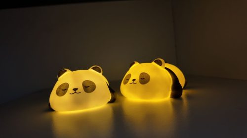 Most Demanding Cute Sleeping Panda LED Patting Lamp – Soft Glow Night Ligh - Image 6