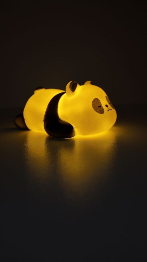 Most Demanding Cute Sleeping Panda LED Patting Lamp – Soft Glow Night Ligh - Image 7