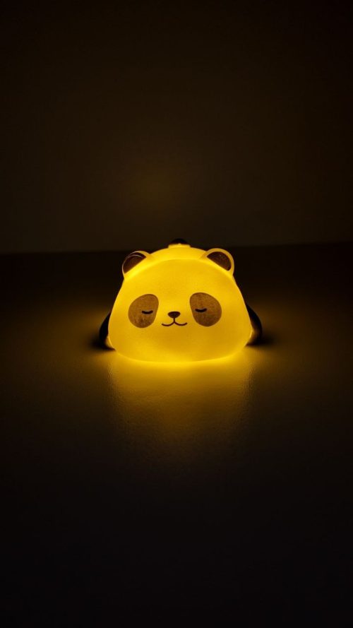 Most Demanding Cute Sleeping Panda LED Patting Lamp – Soft Glow Night Ligh - Image 8