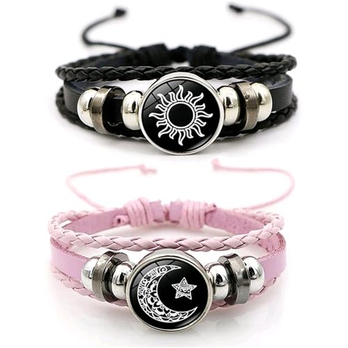 Trendy Couple Sun Moon Bracelet - Image 6