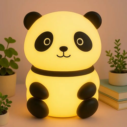 Most Demanding Cute Sleeping Panda LED Patting Lamp – Soft Glow Night Ligh - Image 5