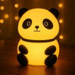 Most Demanding Cute Sleeping Panda LED Patting Lamp – Soft Glow Night Ligh