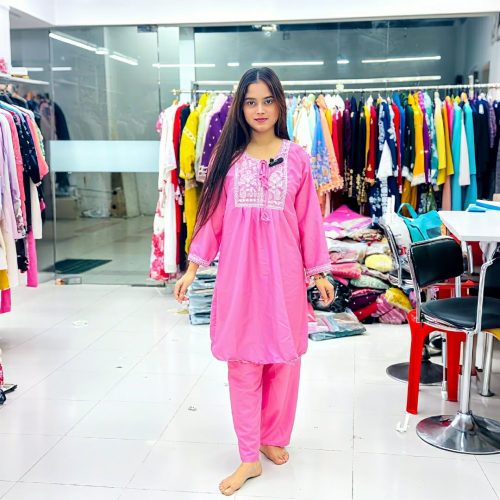 Cite 2 Piece Suit With Embroidered - Image 5