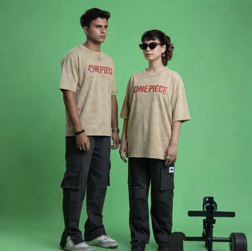 ACID WASH DROP SHOULDER T-SHIRT - Image 3