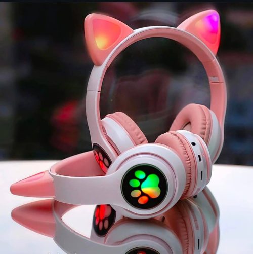 Cat Bluetooth RGB Headphone STN 28 - Image 4
