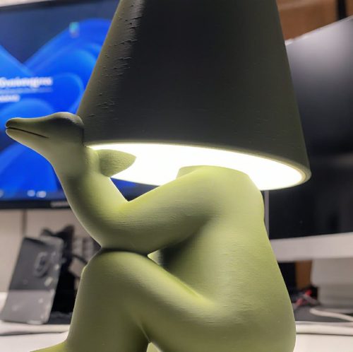 Little Man Lying Lamp - Image 3