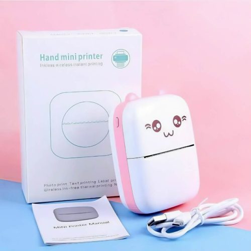 Mini Thermal Bluetooth Printer With Paper Roll - Image 8