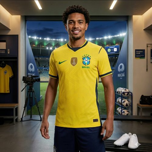 Brazil CBF Home Nike Jersey 2022 Edition-With Name Customize