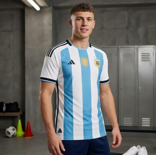 Argentina 2022 FIFA World Champions Jersey-With Name Customize