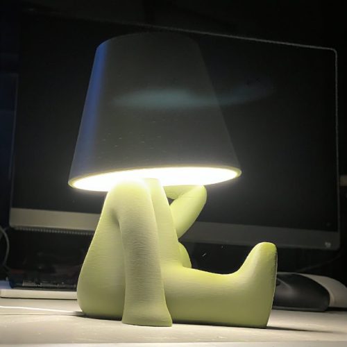 Little Man Lying Lamp - Image 2