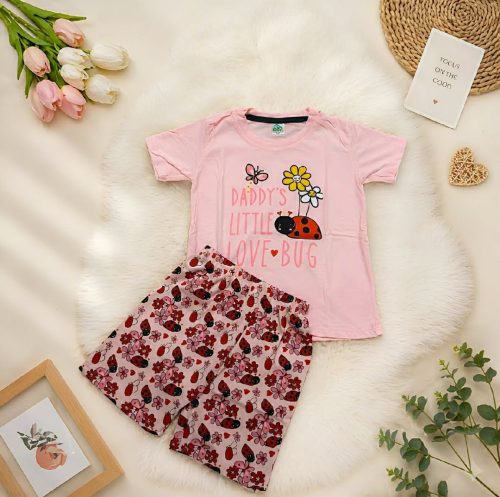 Kids Cotton T-Shirt & Pants Set - Image 4