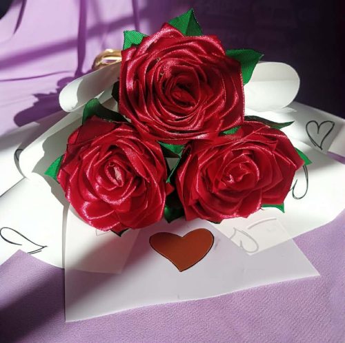 Artificial Flower Bouquet (3 Pcs) - Image 6
