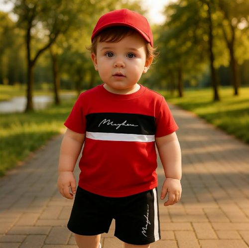 Kids Cotton T-Shirt & Pants Set