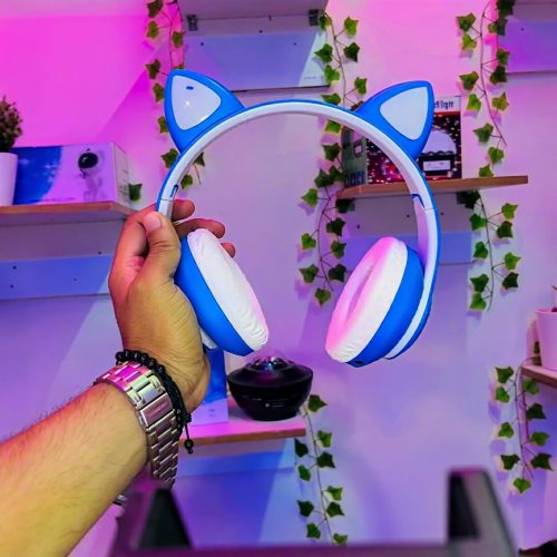 Cat Bluetooth RGB Headphone STN 28 - Image 2
