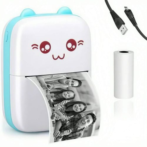 Mini Thermal Bluetooth Printer With Paper Roll - Image 4