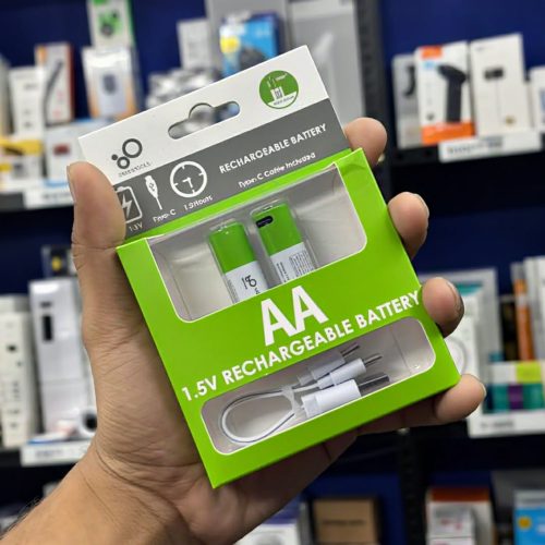 Type-C Rechargeable Batteries AA 2 Pcs - Image 5