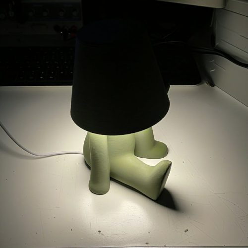 Little Man Lying Lamp - Image 4
