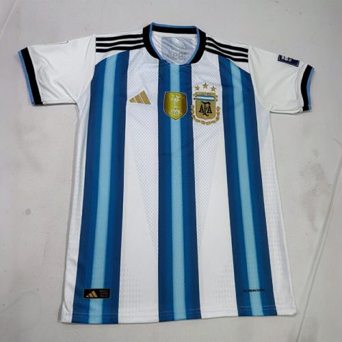 Argentina 2022 FIFA World Champions Jersey-With Name Customize - Image 6